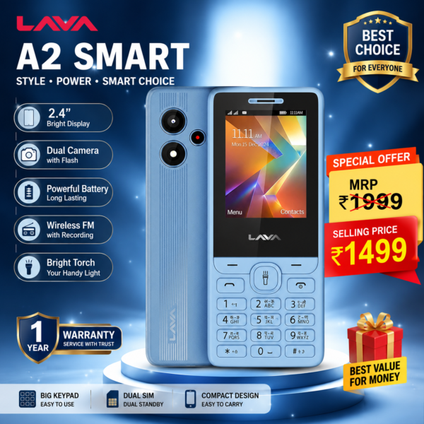 Lava A2 Smart