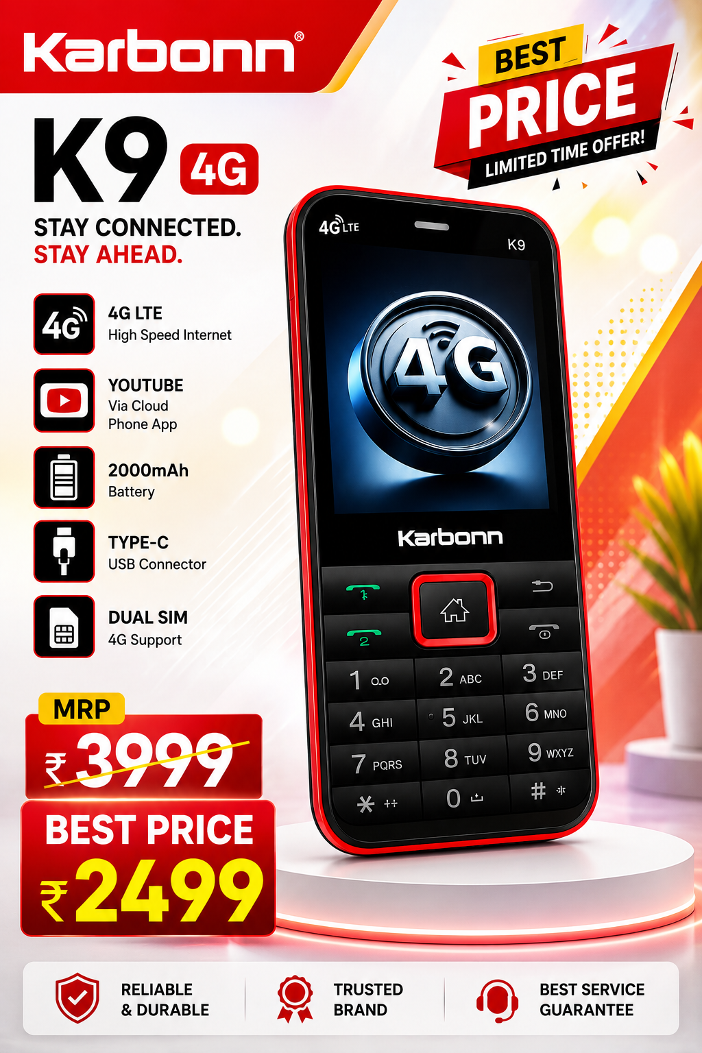 KARBONN K9 4G