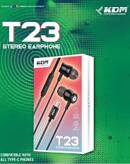 KDM T23 STEREO EARPHONE