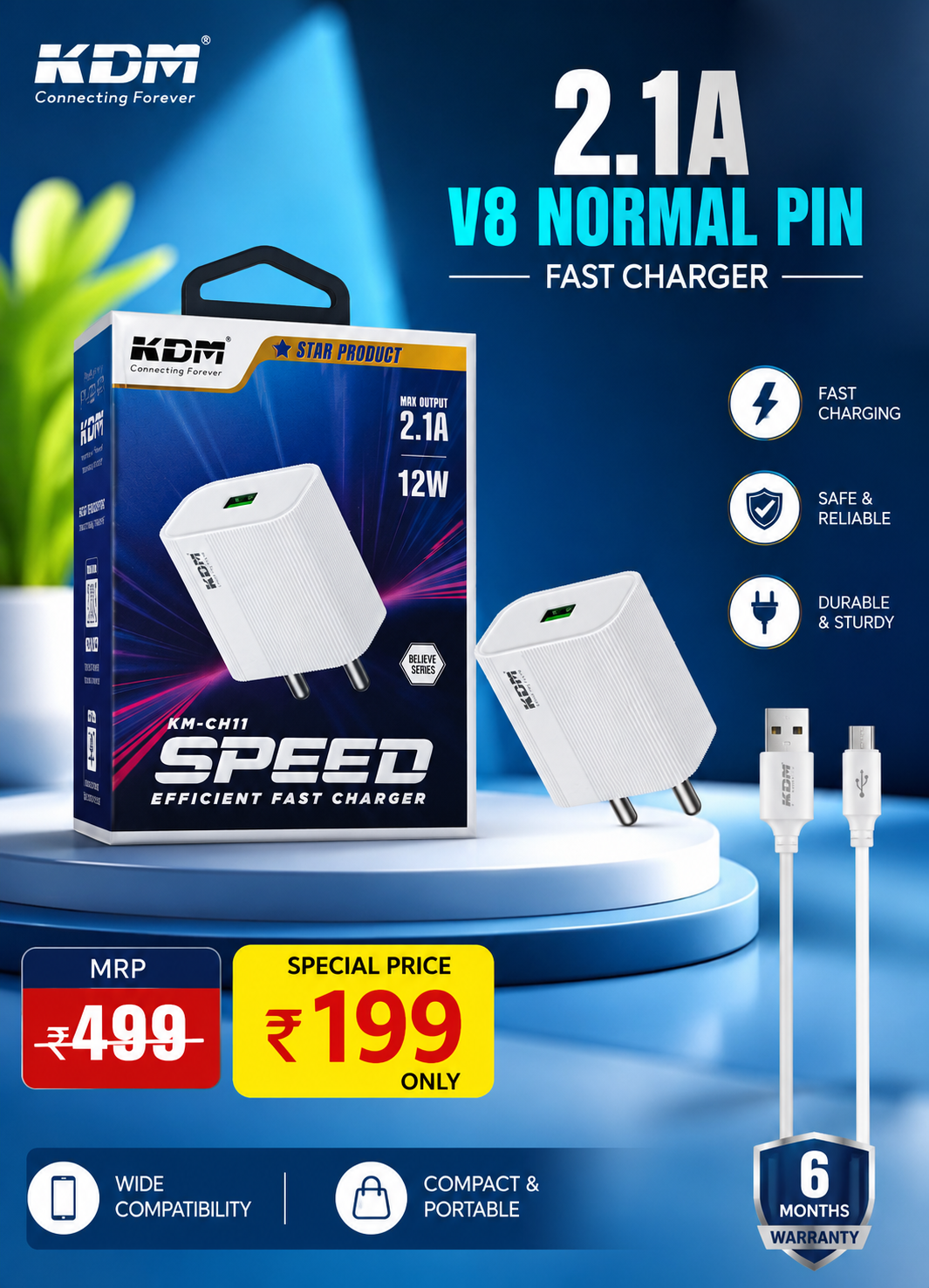 KDM 2.1A V8 NORMAL PIN