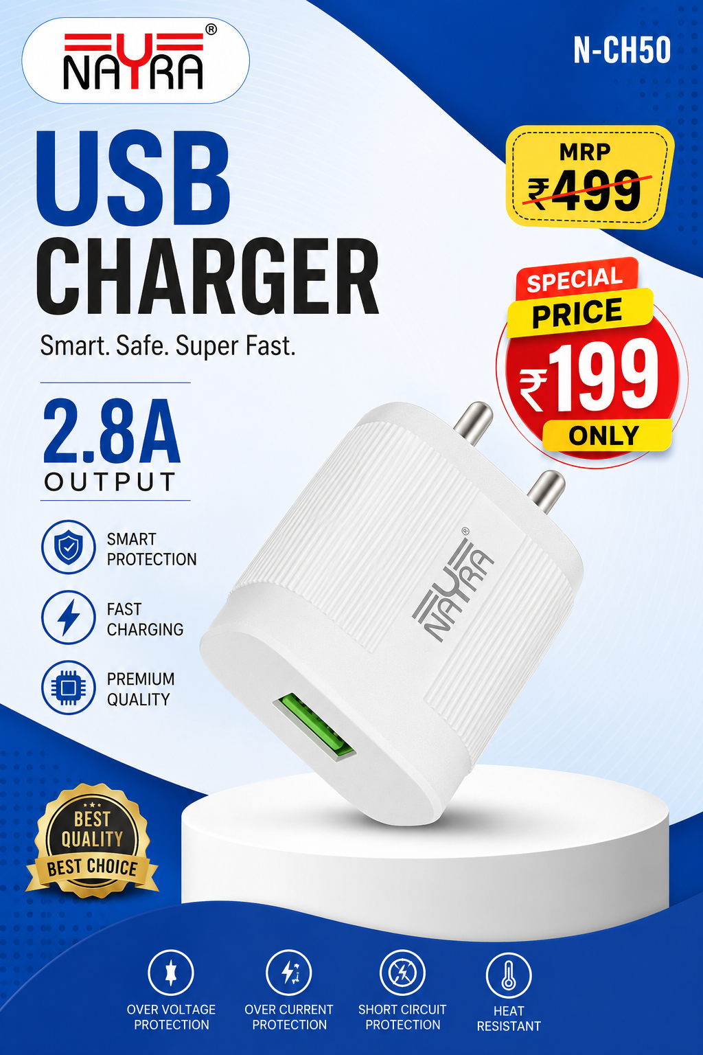 Nayra2.8A type -C charger