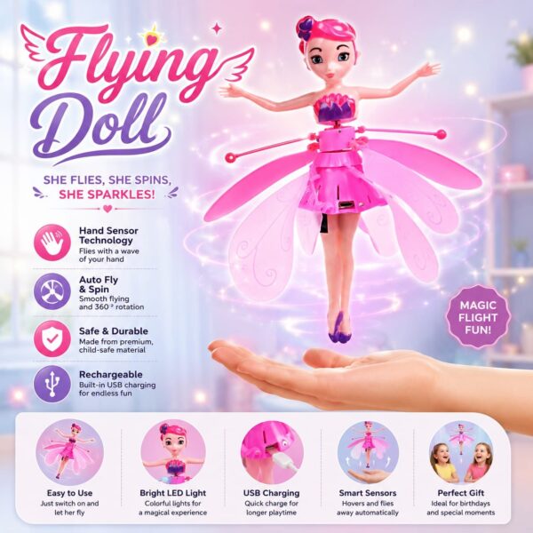 Flying doll