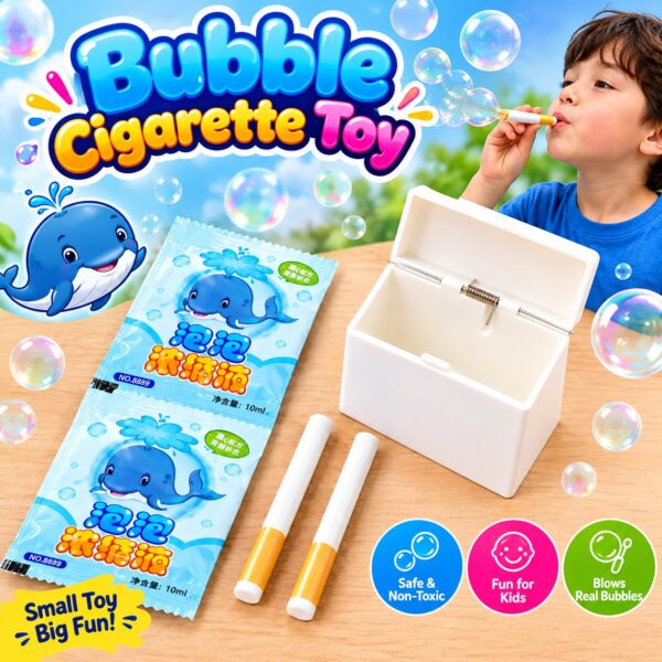 Bubble cigarette toy
