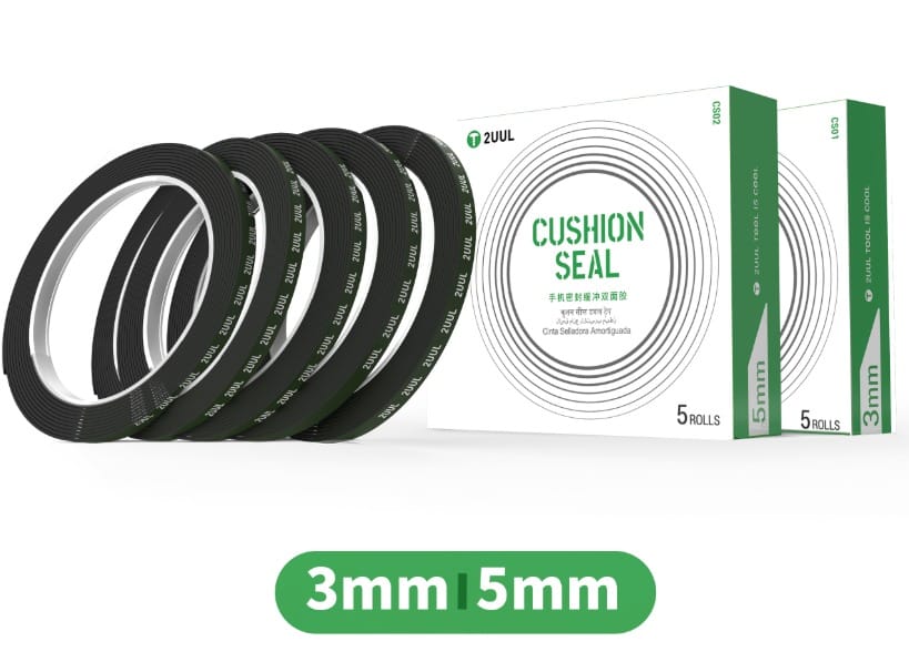CSO1/CSO2 3mm/5mm cushion seal tape