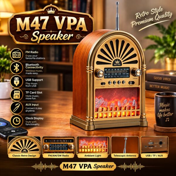 M47 VPA Speaker                                                                                                                                                                                                      1131 minimum 12pcs 1190 in loose quantity(minimum 2pcs)                                                                                          https://www.gadgetsmania.in/s/gallery/gadgets-mania/portable-speakers--towers/jum/product/-P3L2c2jd5YWYwpGXmEW
