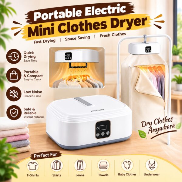 portable electric mini clothes dryer                                                                                                                                                                  794 Minimum 24pcs  836 in loose quantity (minimum 2pcs)                                                                                                                                                 https://www.gadgetsmania.in/s/gallery/gadgets-mania/smart-gadgets-/tvv/product/-OtwihjfTZQwPJYh-3Rl