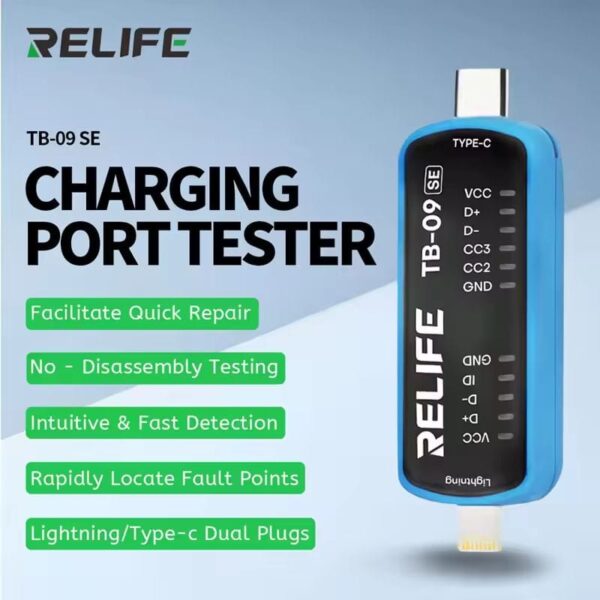 Relife TB-09 SE Charging Port Tester