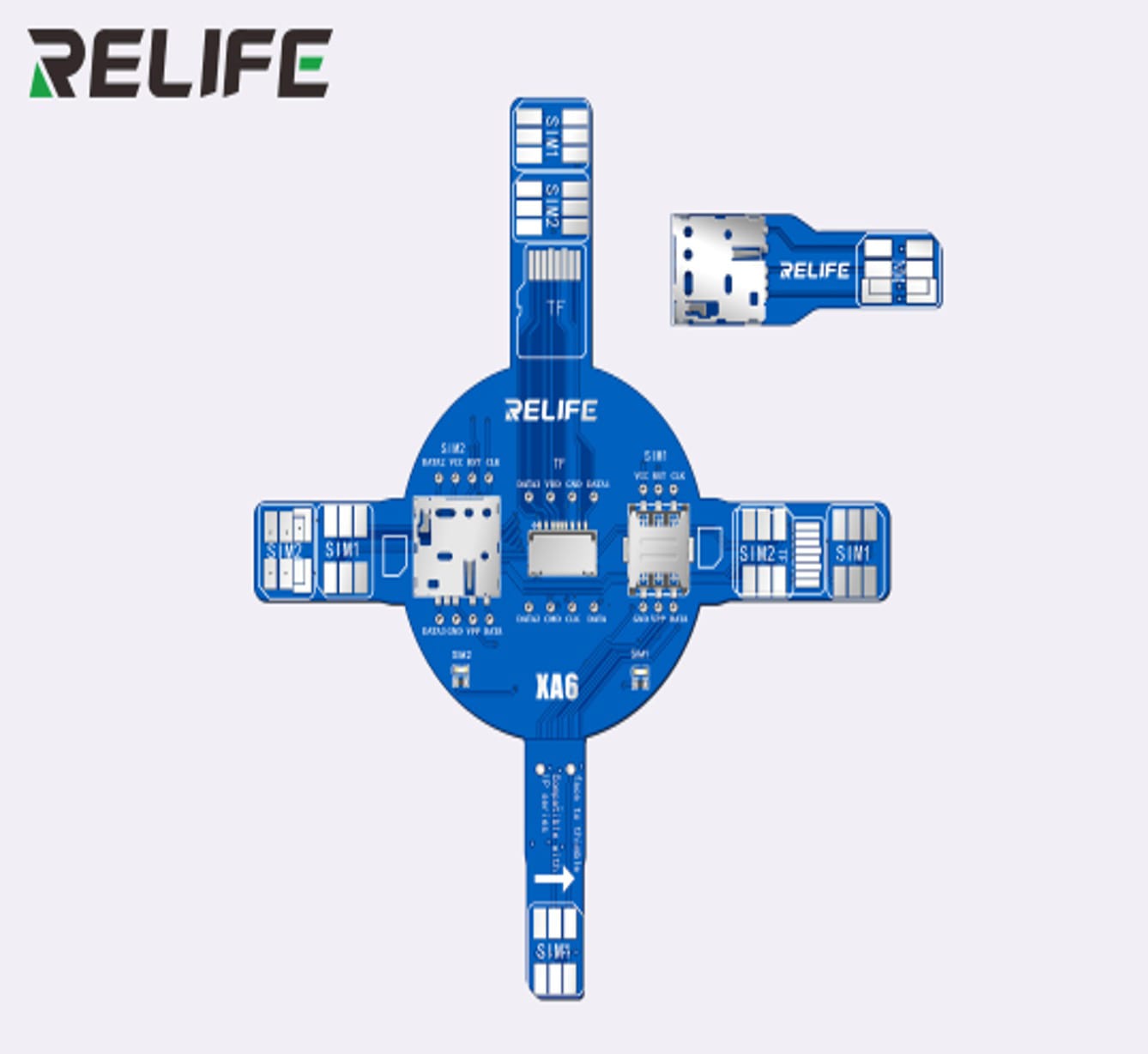 RELIFE XA6 Dual Card Signal Test Board
