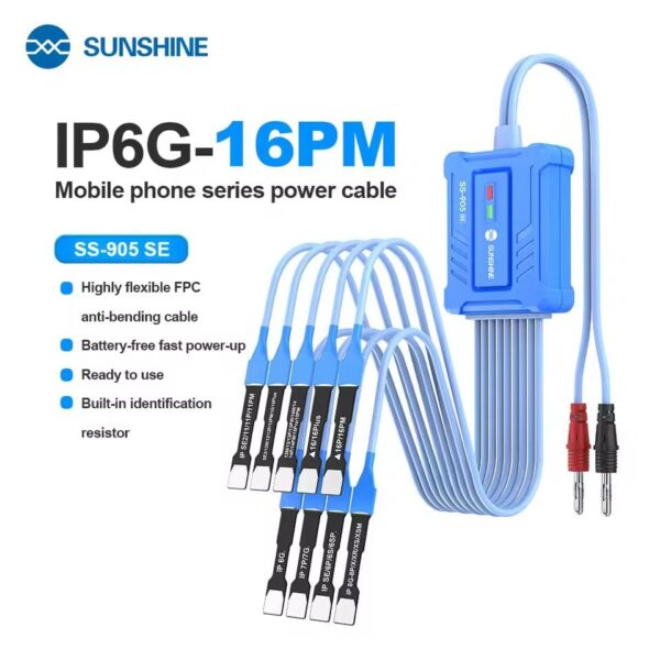 Sunshine SS-905 SE IP6-16 Pro Max Power Cable
