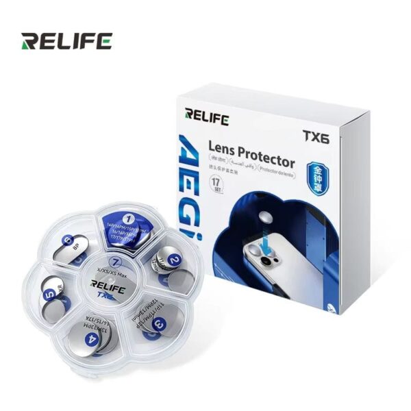 TX6 17-in-1 Aluminum Laser Lens Protector Set