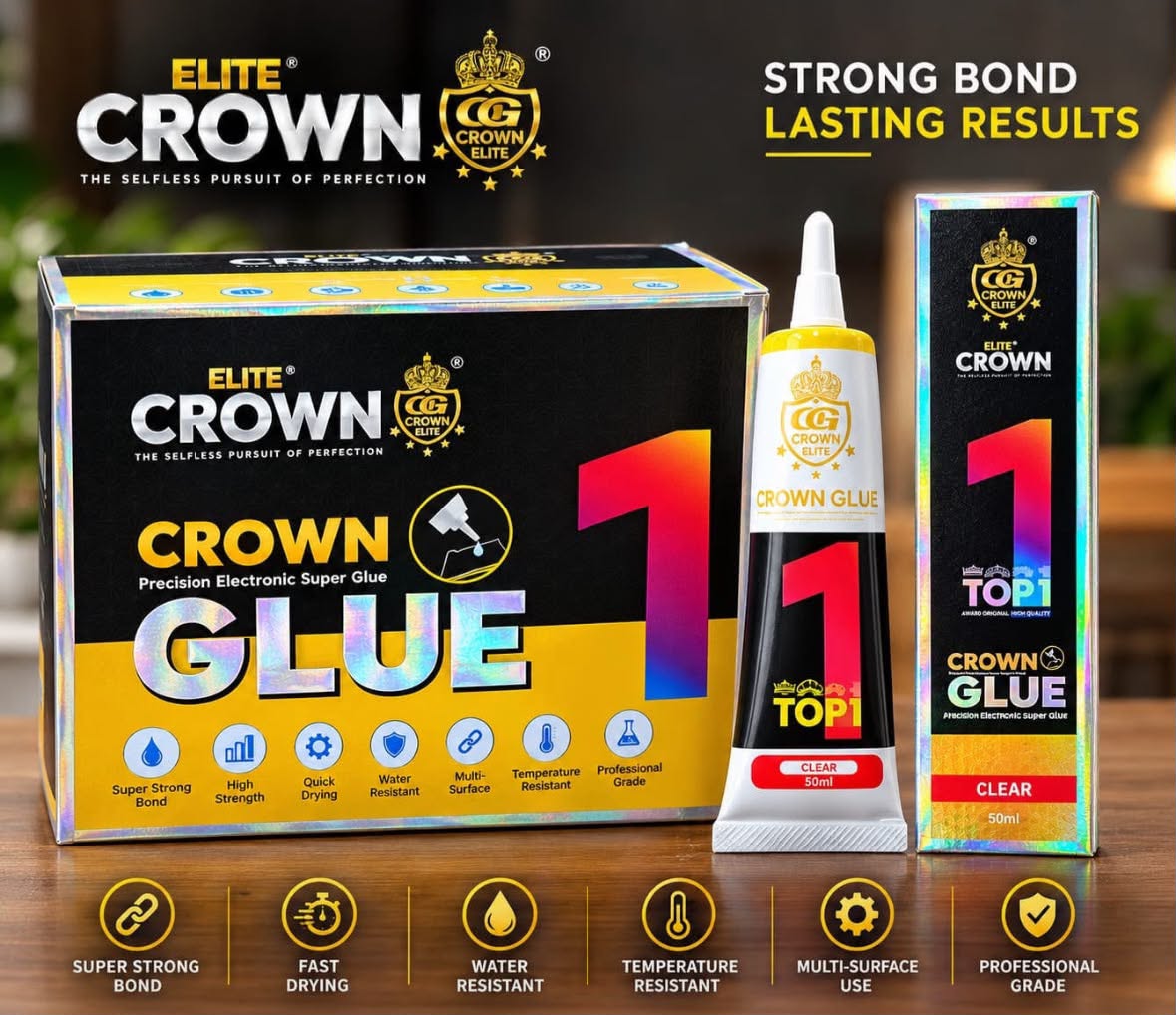 Crown glue folder pesting pest