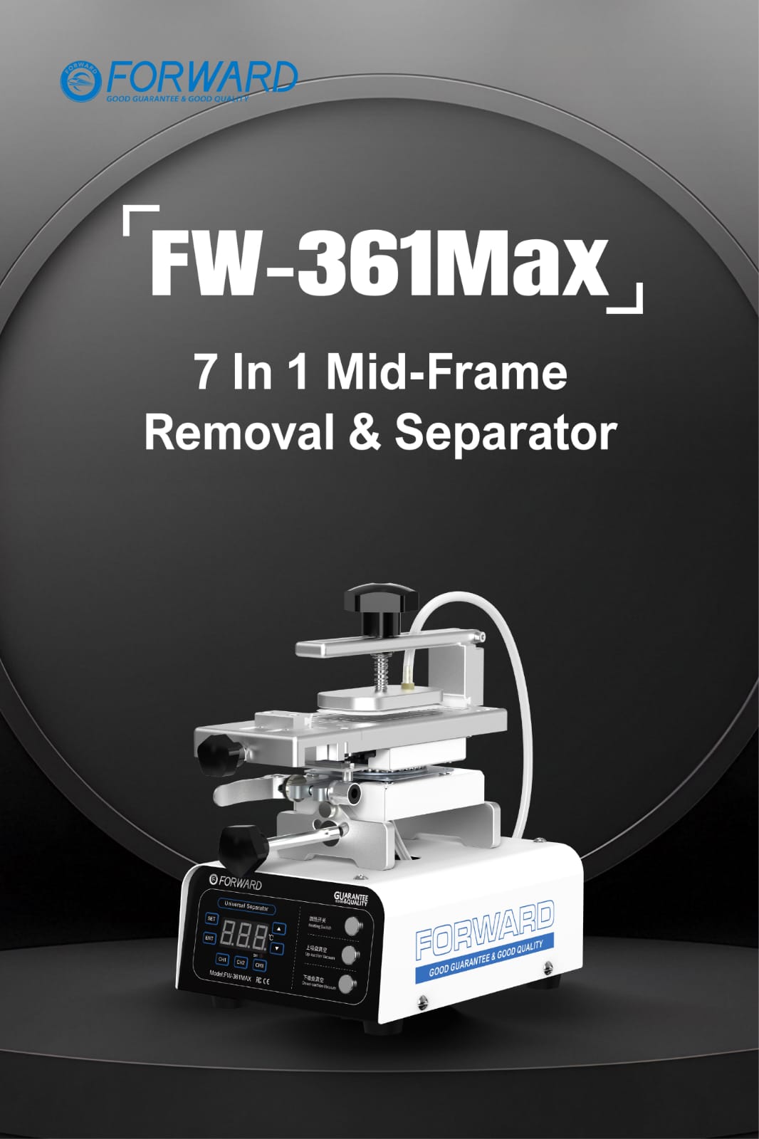 FORWARD FW-361S FW-361Max Phone Mid-Frame Removal Screen Separator