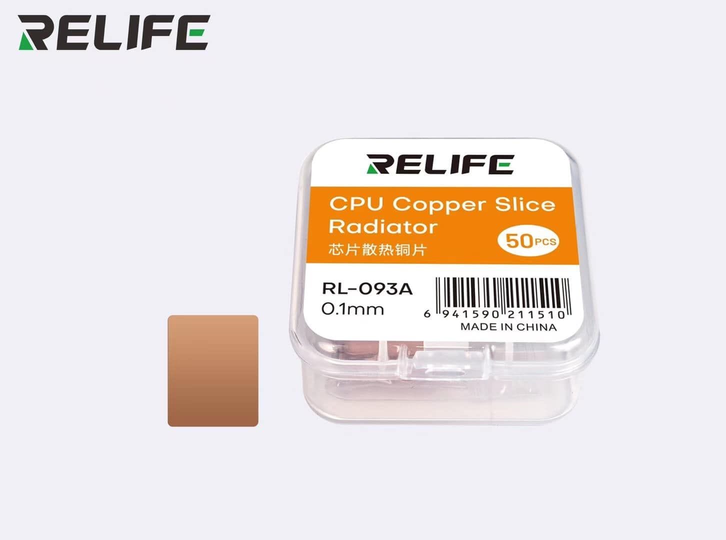 Relife RL-093a 0.1mm Heat Sink Copper Sheet