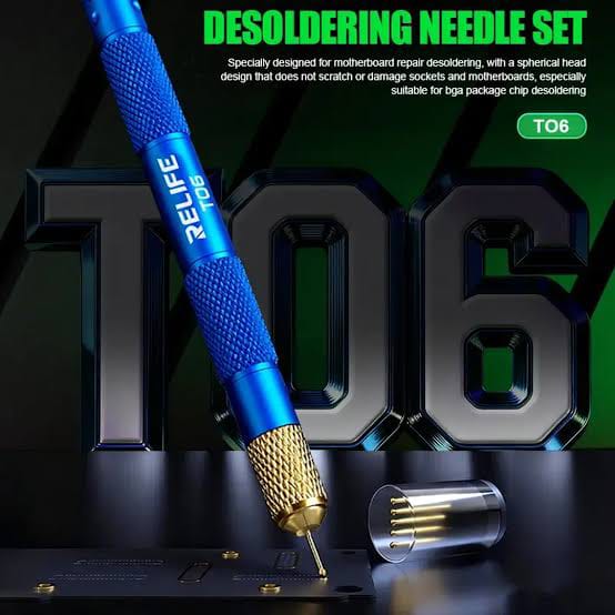 RELIFE DESOLDERING NEEDLE WITH HANDLE