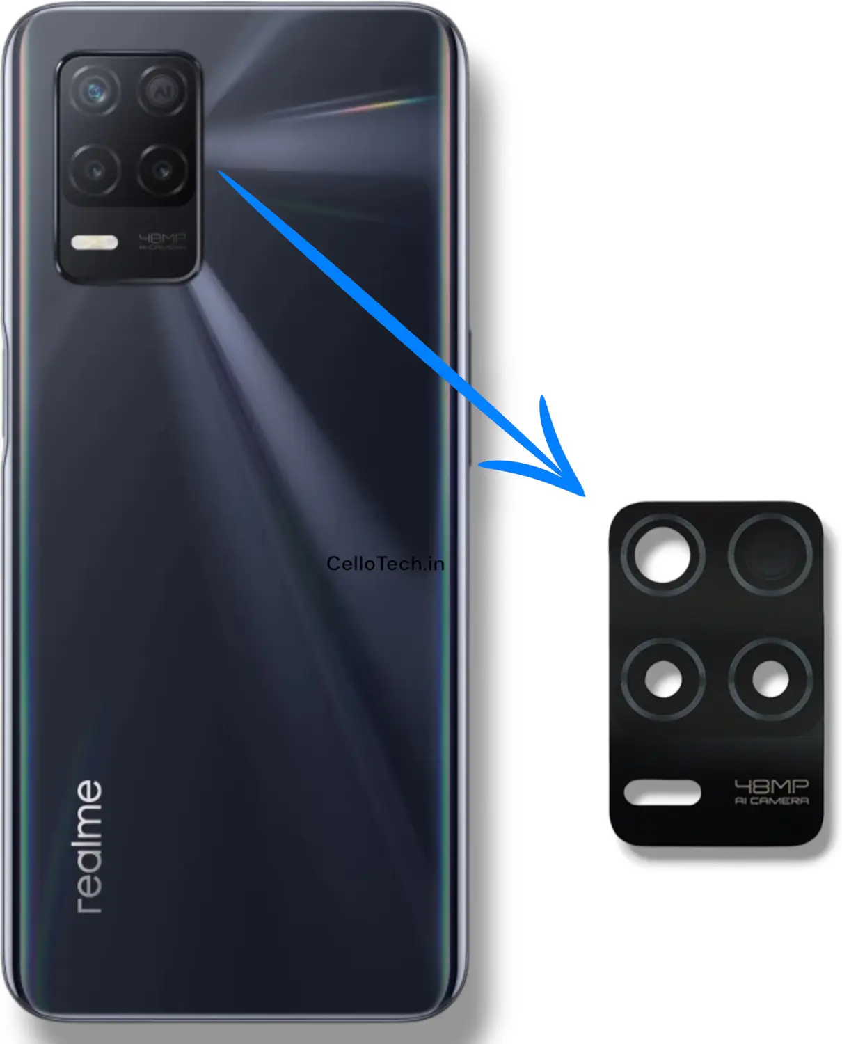 Realme 8 5G Camera glass