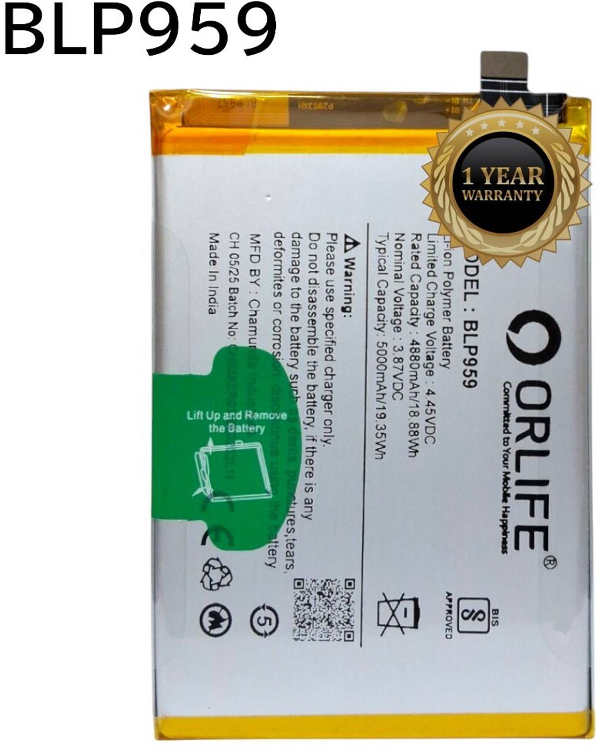 BLP959=OPPO RENO 8T 4G