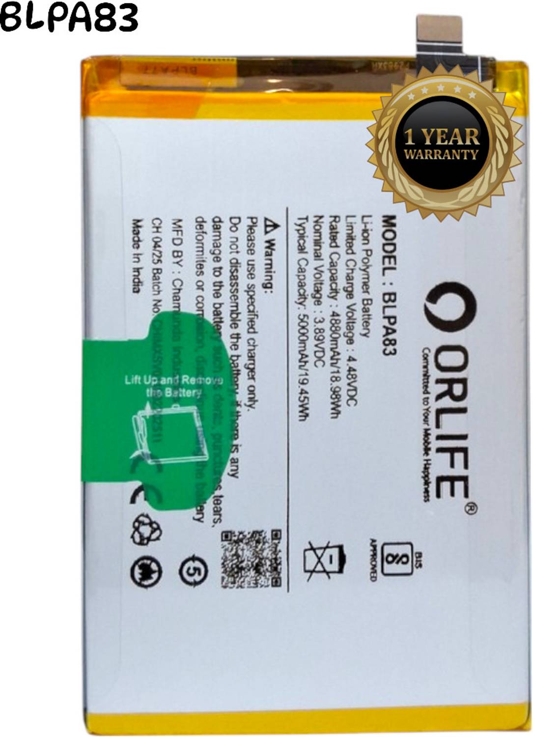 BLPA83=REALME C61=REALME C63=REALME C63 5G=REALME 10 PRO