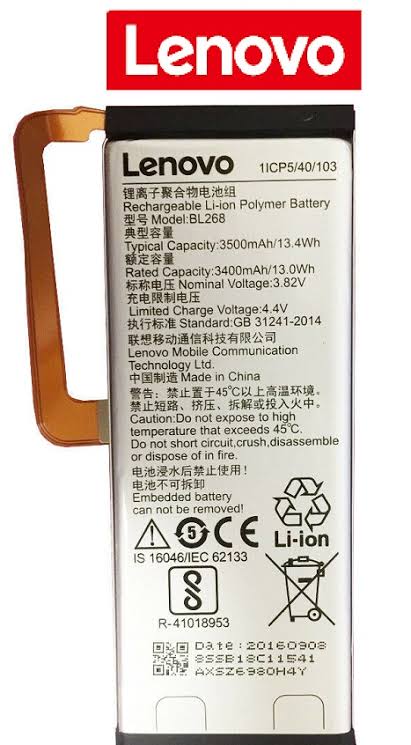 BL268=LENOVO ZUK Z2/Z2 PLUS