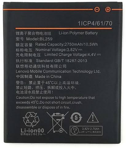 BL259=LENOVO VIVE K5/LENOVO VIVE K5 PLUS